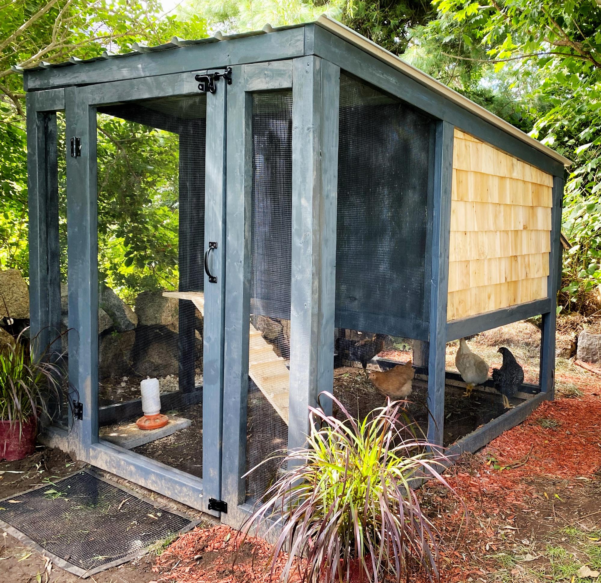 Custom Modern Chicken Coop Ana White